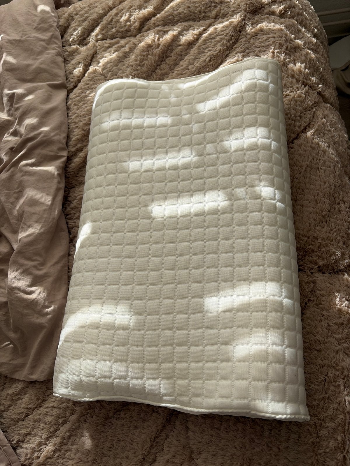 IKEA ROSENSKÄRM ergonomisch kussen, Schuim, Eenpersoons, Wit, Ophalen of Verzenden