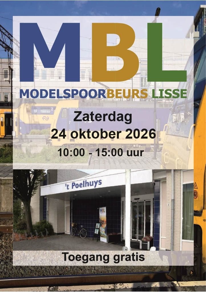 MODELSPOORBEURS LISSE 24-10-2026, Ophalen, Gebruikt, Locomotief, Gelijkstroom of Wisselstroom