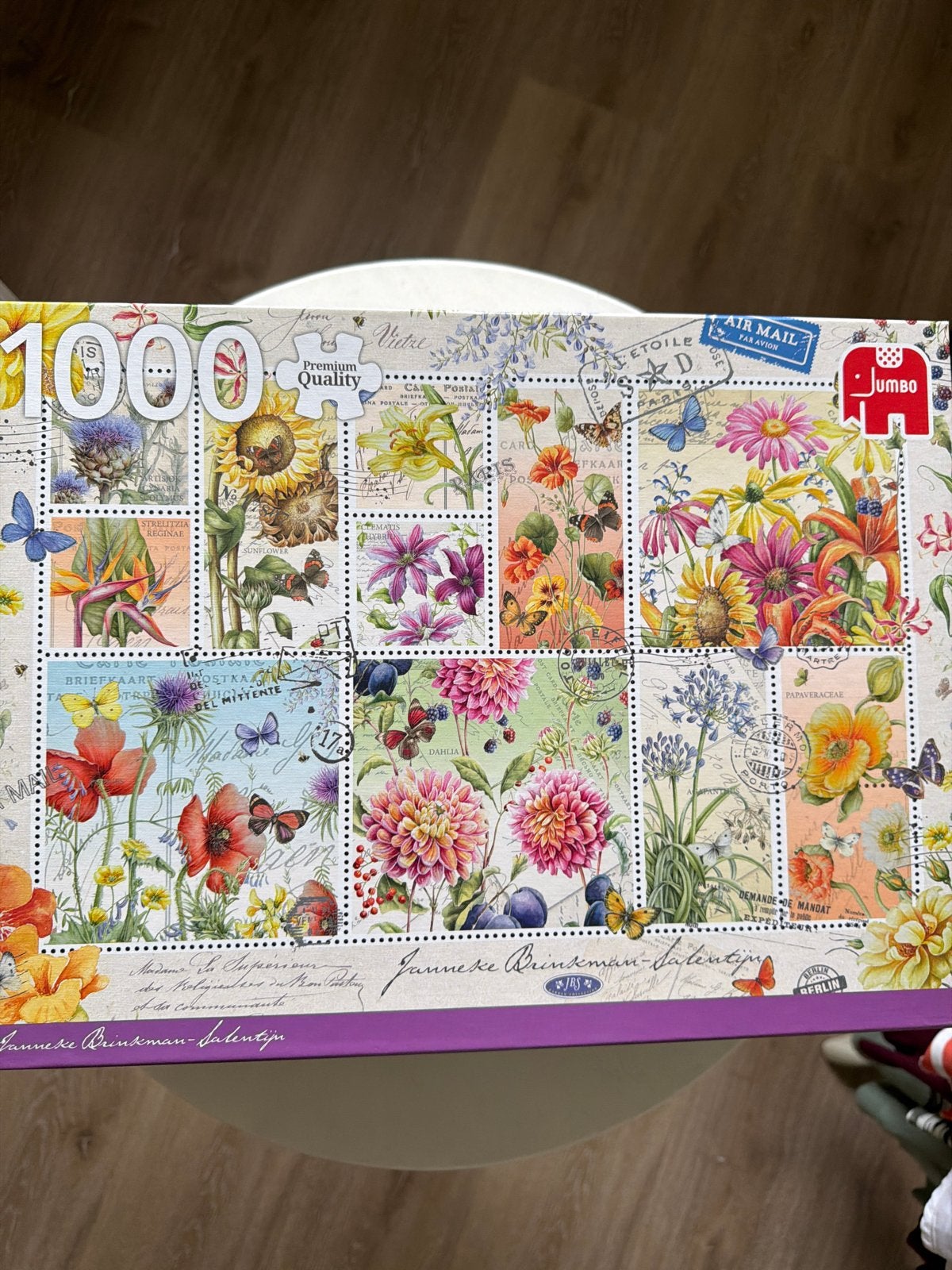 Jumbo Legpuzzel 1000 stukjes - Janneke Brinkman-Salentijn, Ophalen of Verzenden, 500 t/m 1500 stukjes, Zo goed als nieuw, Legpuzzel