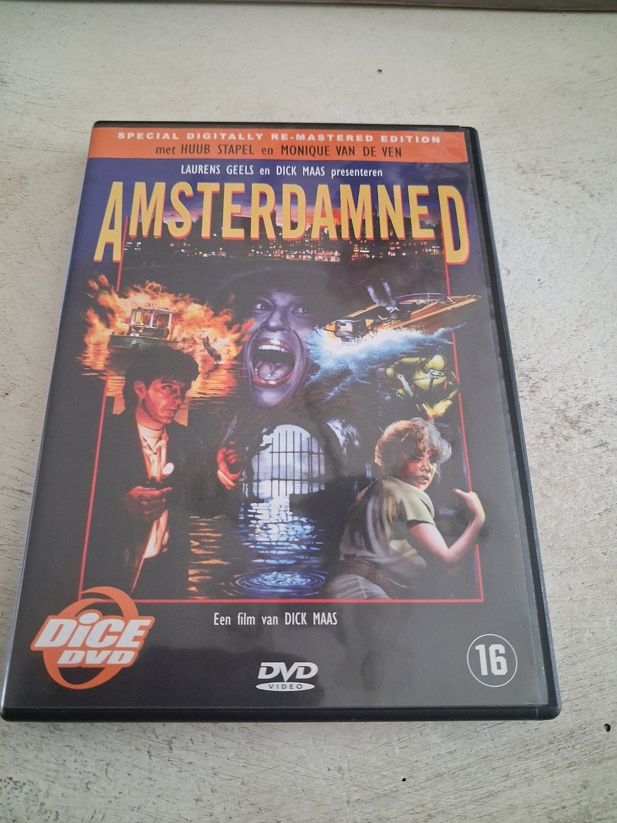 dvd van Amsterdamned nieuw, Cd's en Dvd's, Alle leeftijden, Ophalen, Zo goed als nieuw