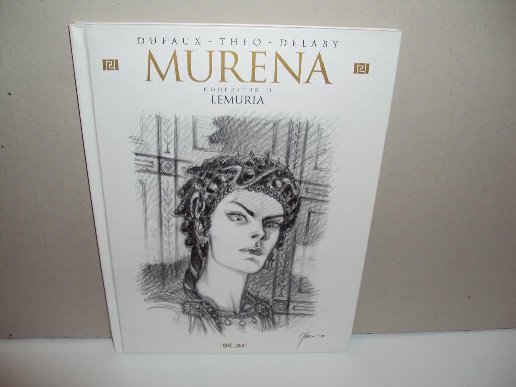 MURENA - ARTBOOK - SCHETSBOOK - Hardcovers, Boeken, Meerdere stripboeken, Ophalen of Verzenden, Nieuw, Jean Dufaux