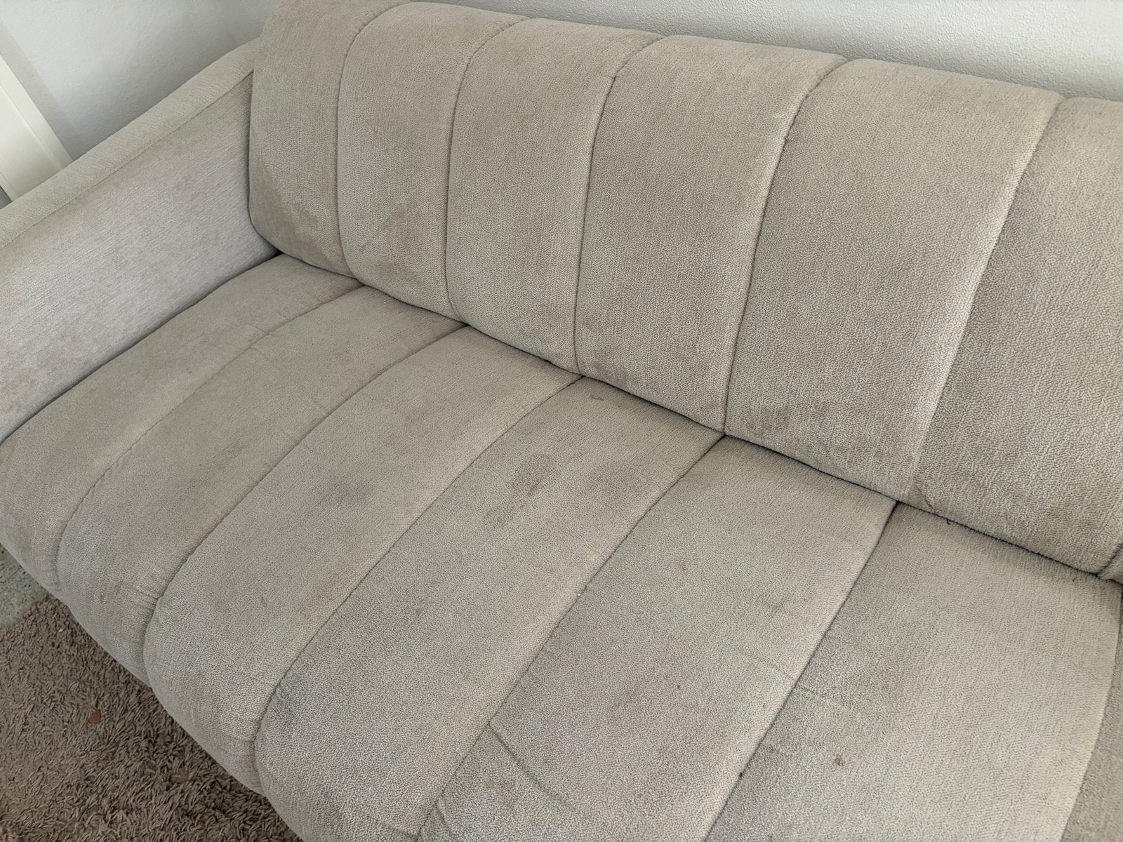 Kwantum Boucle Bank - Tweepersoons, Ophalen, Gebruikt, 150 tot 200 cm, Tweepersoons