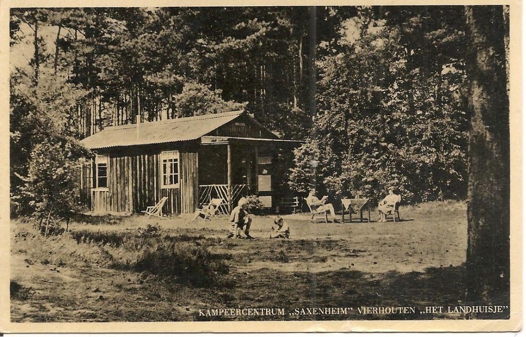 Vierhouten Kampeercentrum Xaxenheim, Ophalen of Verzenden, 1940 tot 1960, Gelopen, Gelderland
