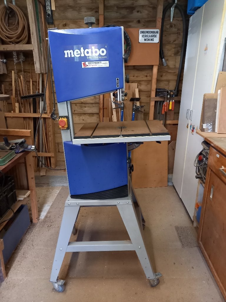 Lintzaag Metabo, Ophalen, 70 mm of meer, Zo goed als nieuw, 1200 watt of meer