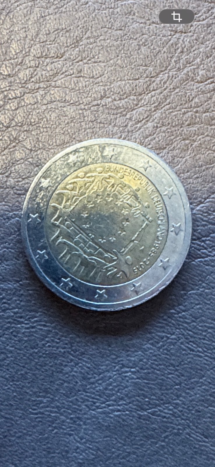 2 Euro herdenkingsmunt 30 jaar Europese vlag, Ophalen of Verzenden, Duitsland, 2 euro