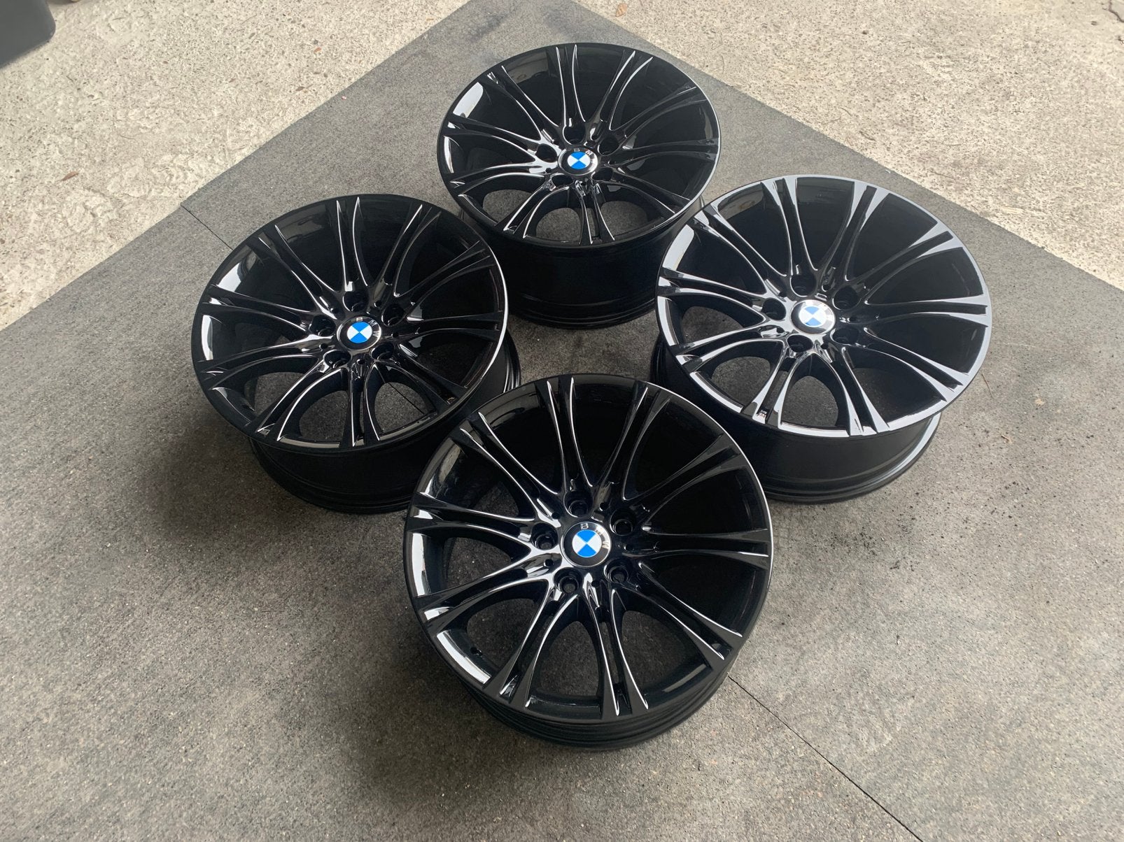 18 inch orginele M pakket Bmw e60 set! 5x120, Ophalen of Verzenden, 18 inch, Velg(en)