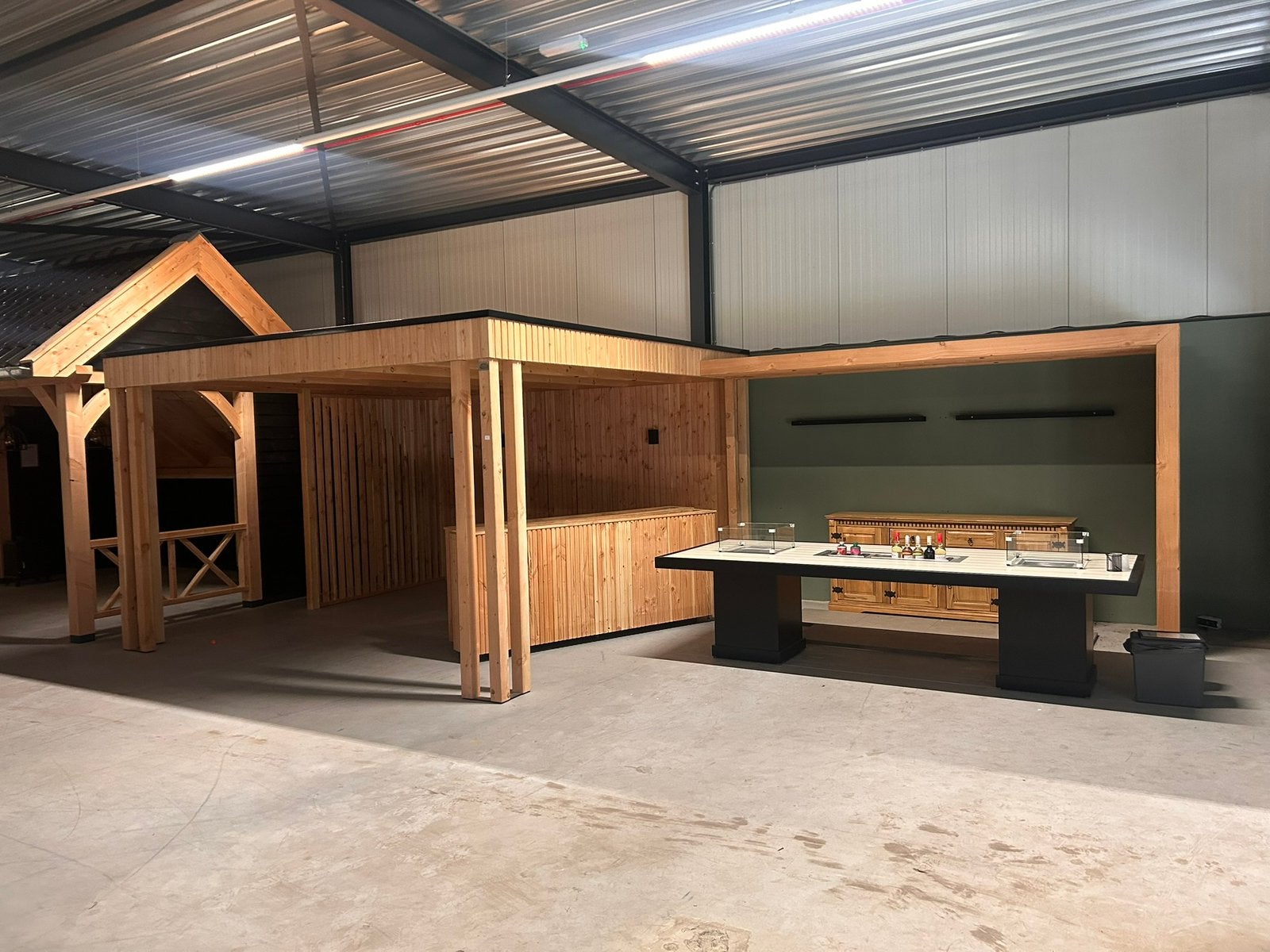 Overkappingen/Veranda - hout - tuinhuis, Ophalen, Zo goed als nieuw, Veranda