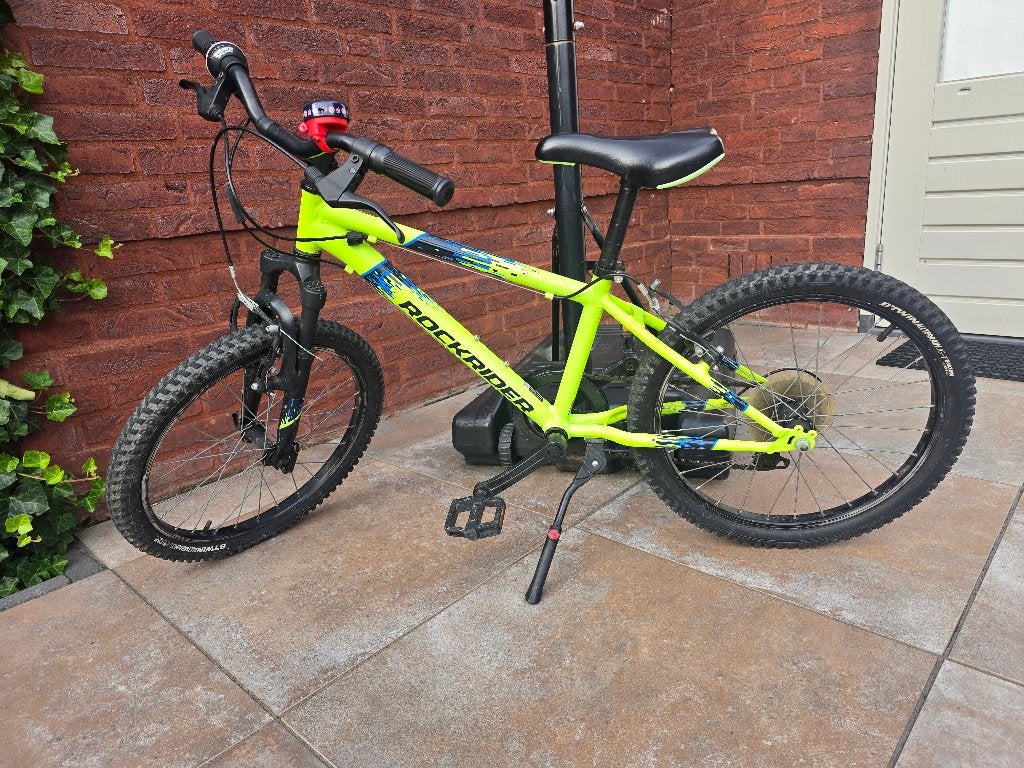 Mountain Rockrider, Fietsen en Brommers, Fietsen | Dames | Damesfietsen, Gebruikt, Versnellingen, Minder dan 47 cm, Schijfrem