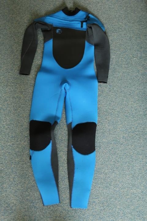 Wetsuit Oneill kids maat 14 4/3 blauw zwart, Wetsuit, Kind, Ophalen of Verzenden, Oneill