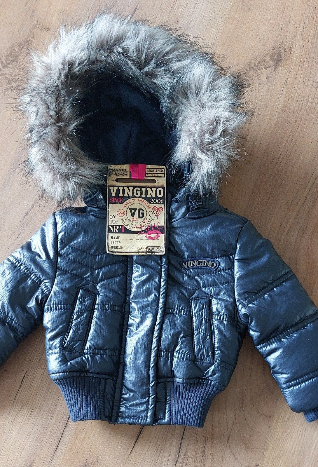 Vingino 'Tuna Baby' winterjas - Maat 62 - Nieuw met kaartje, Jongetje of Meisje, Nieuw, Ophalen of Verzenden, Vingino