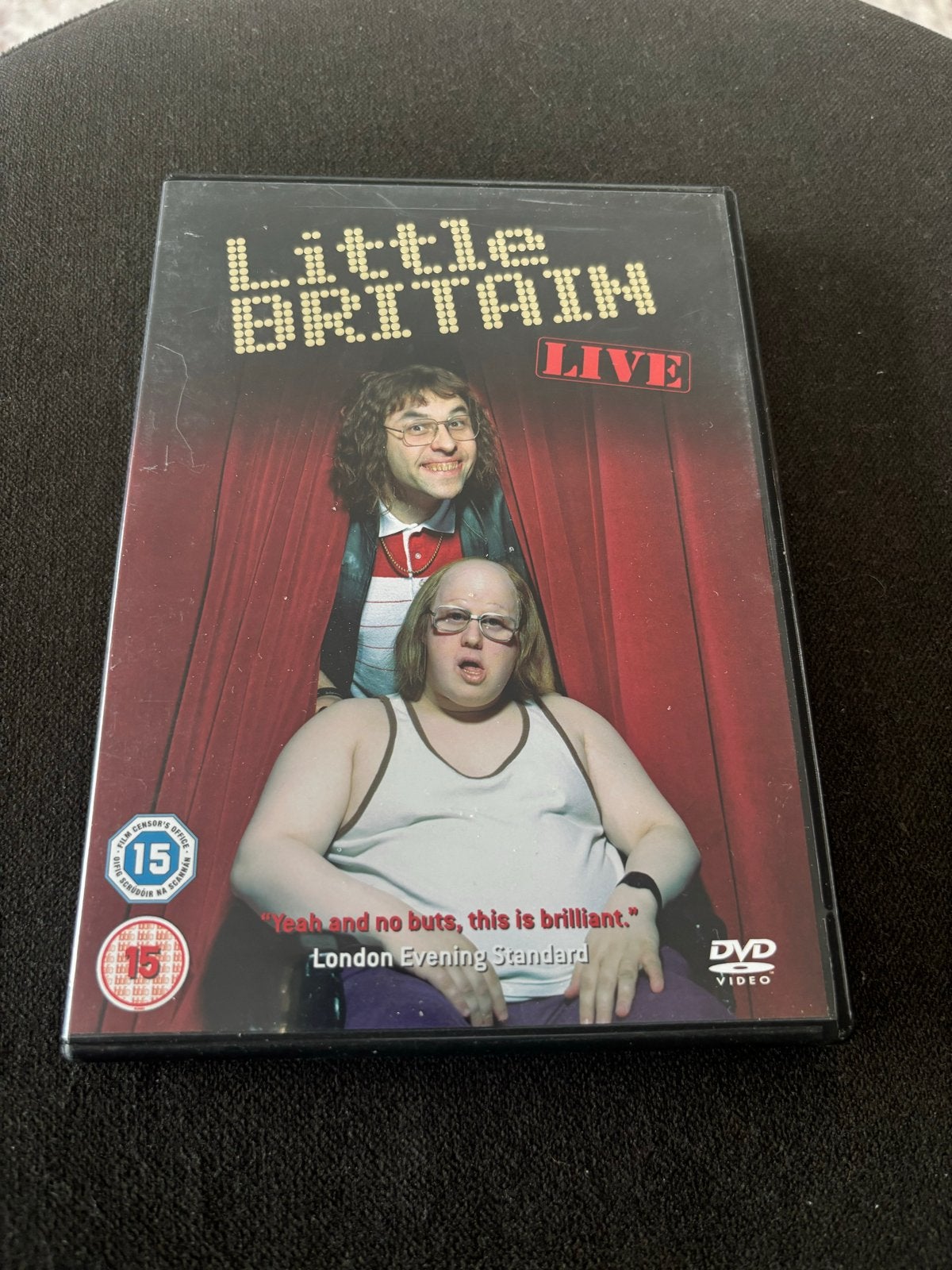 Little Britain Live DVD - Komedie show, Cd's en Dvd's, Vanaf 16 jaar, Ophalen of Verzenden, Gebruikt, Overige genres