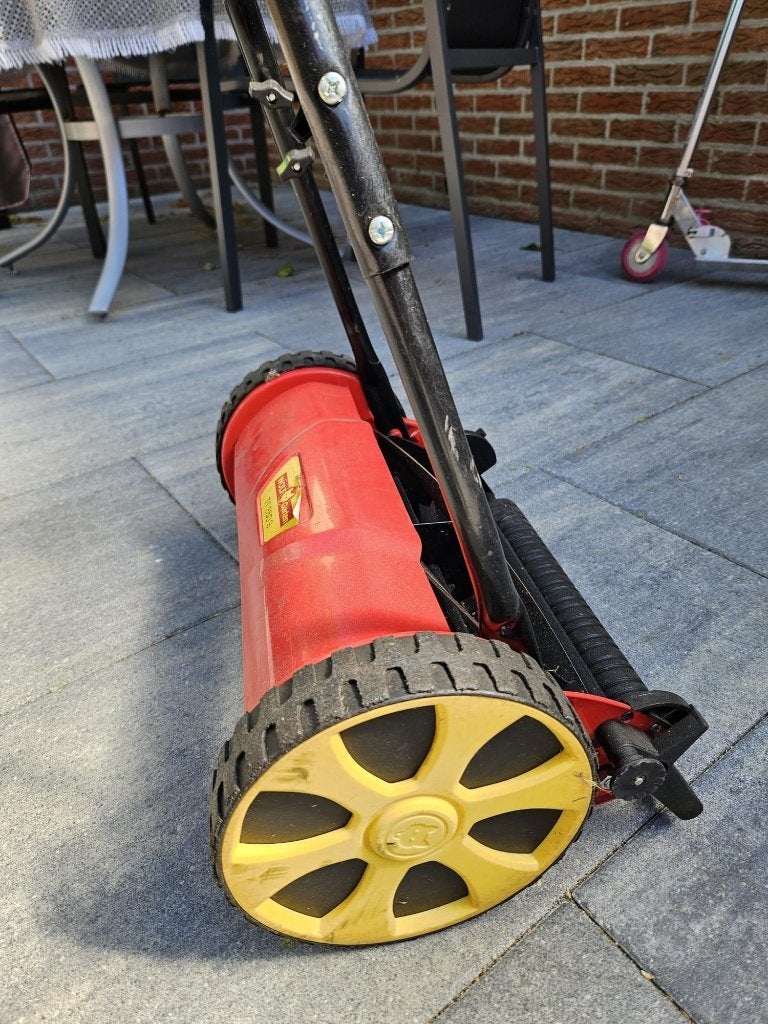 WolfGarten kooimaaier, Tuin en Terras, Ophalen, Wolf Garten, Gardena, Handgrasmaaier, Zo goed als nieuw