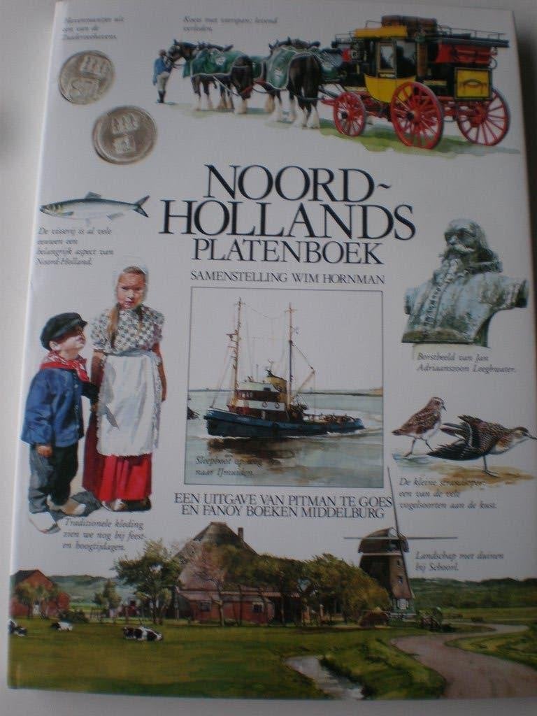 Noord-Holland Platenboek  (Nieuw), Boeken, Ophalen of Verzenden, Nieuw, Wim Hornman, Prentenboek