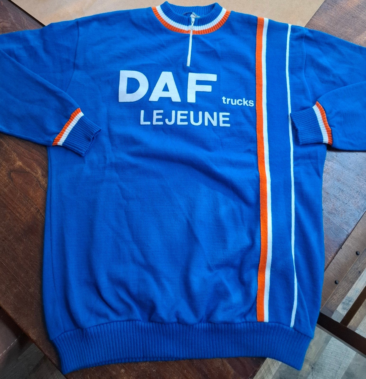 wielershirt jaren 70 DAF lejeune, Ophalen of Verzenden, Zo goed als nieuw, Kleding