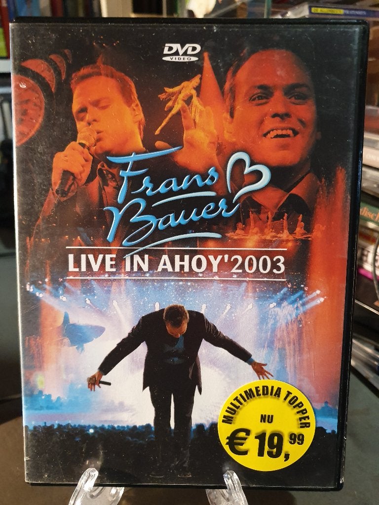 Frans Bauer live in Ahoy 2003 DVD, Alle leeftijden, Ophalen, Zo goed als nieuw