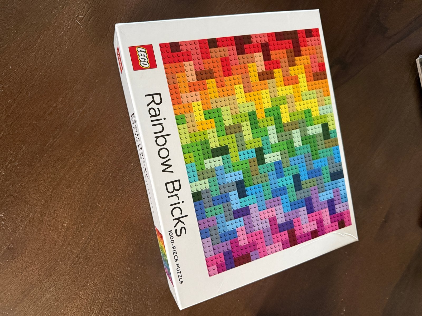 LEGO Rainbow Bricks Puzzel - 1000 stukjes, Ophalen of Verzenden, Nieuw