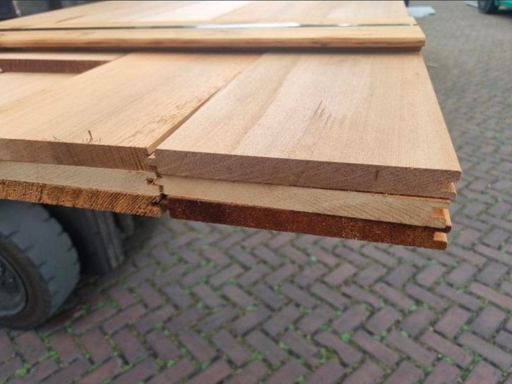 7.37 Red Cedar planken - veer en groef - nr: RC252, Tuin en Terras, Palen, Balken en Planken, Ophalen, Nieuw, 180 tot 250 cm, Planken