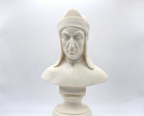 Buste van Dante, Verzenden