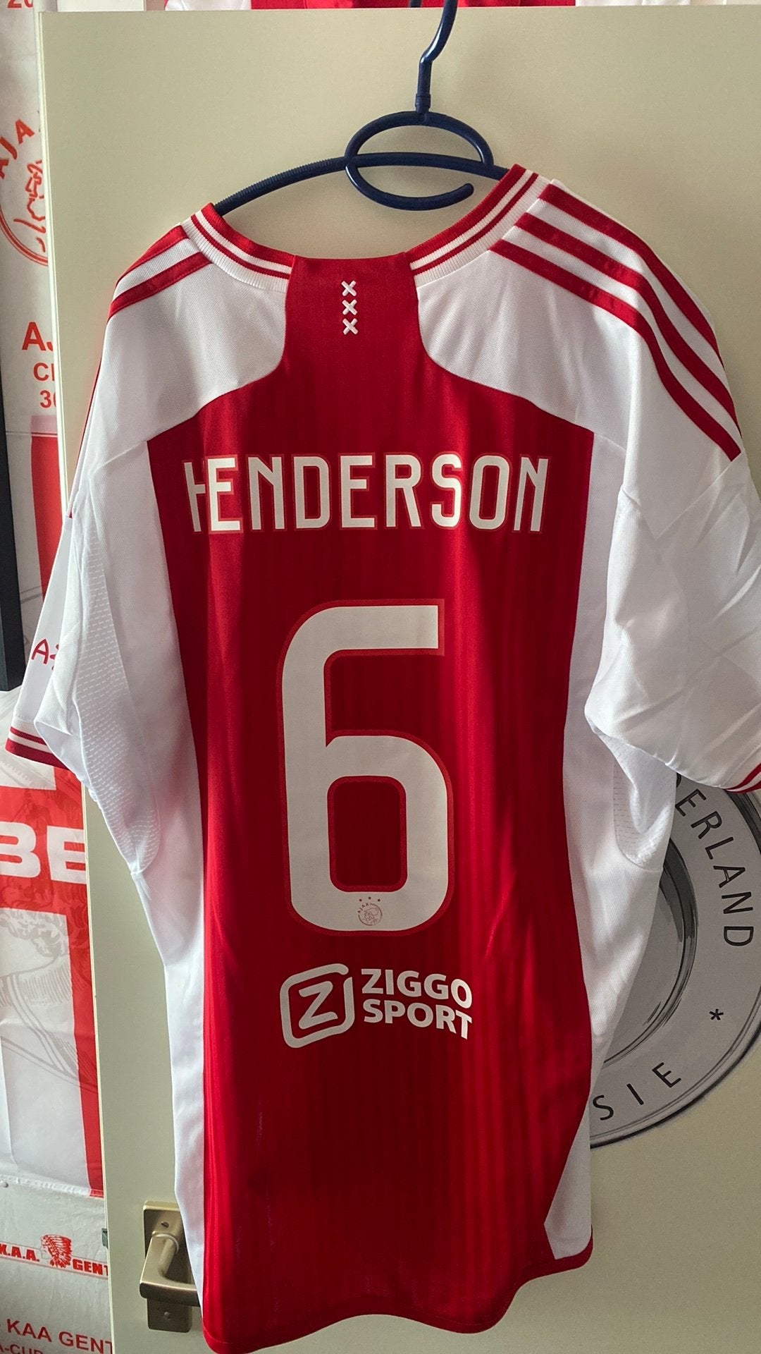 Mooi shirt ongedragen nr 6 Henderson maat XL, Ophalen of Verzenden, Nieuw, Ajax, Shirt