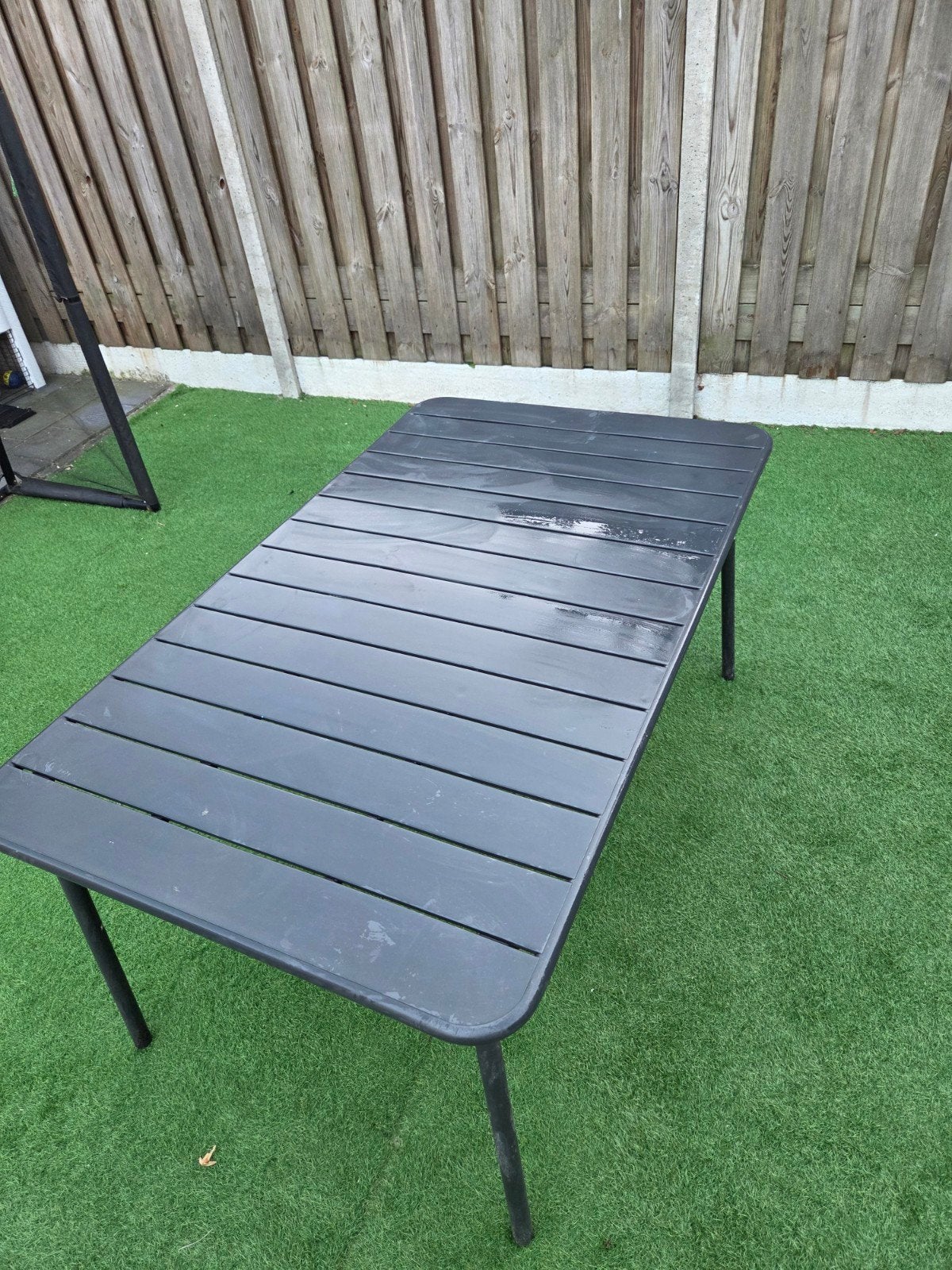 Tuintafel 149x90x72 cm - Gebruikt, Ophalen, Gebruikt, Rechthoekig, Overige materialen