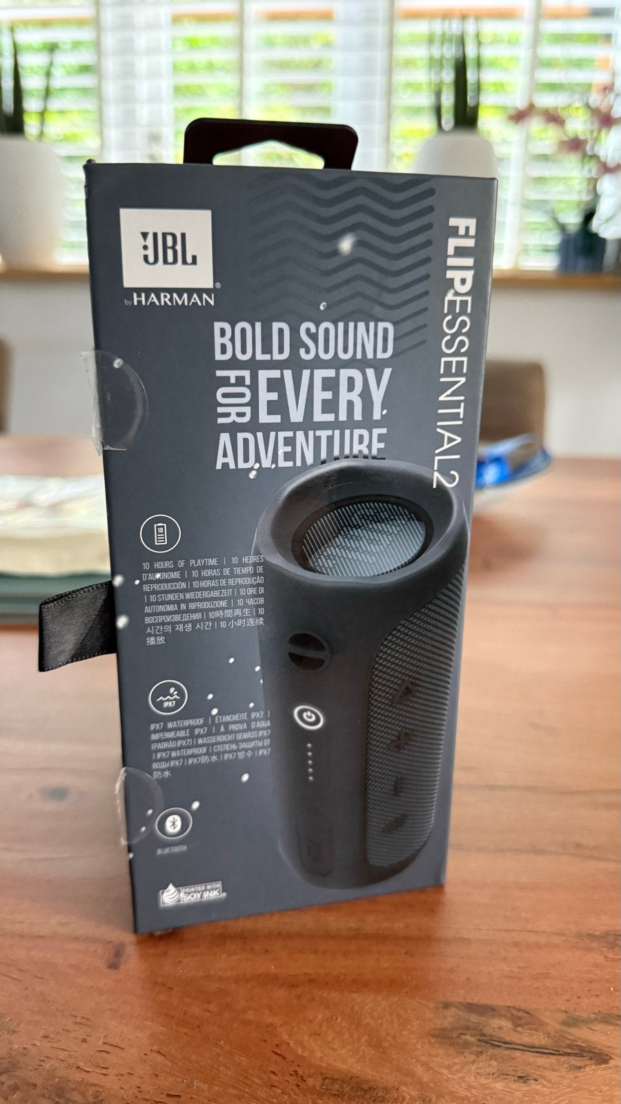 Foto 3 van JBL Flip Essential 2 Bluetooth Speaker Donkerblauw