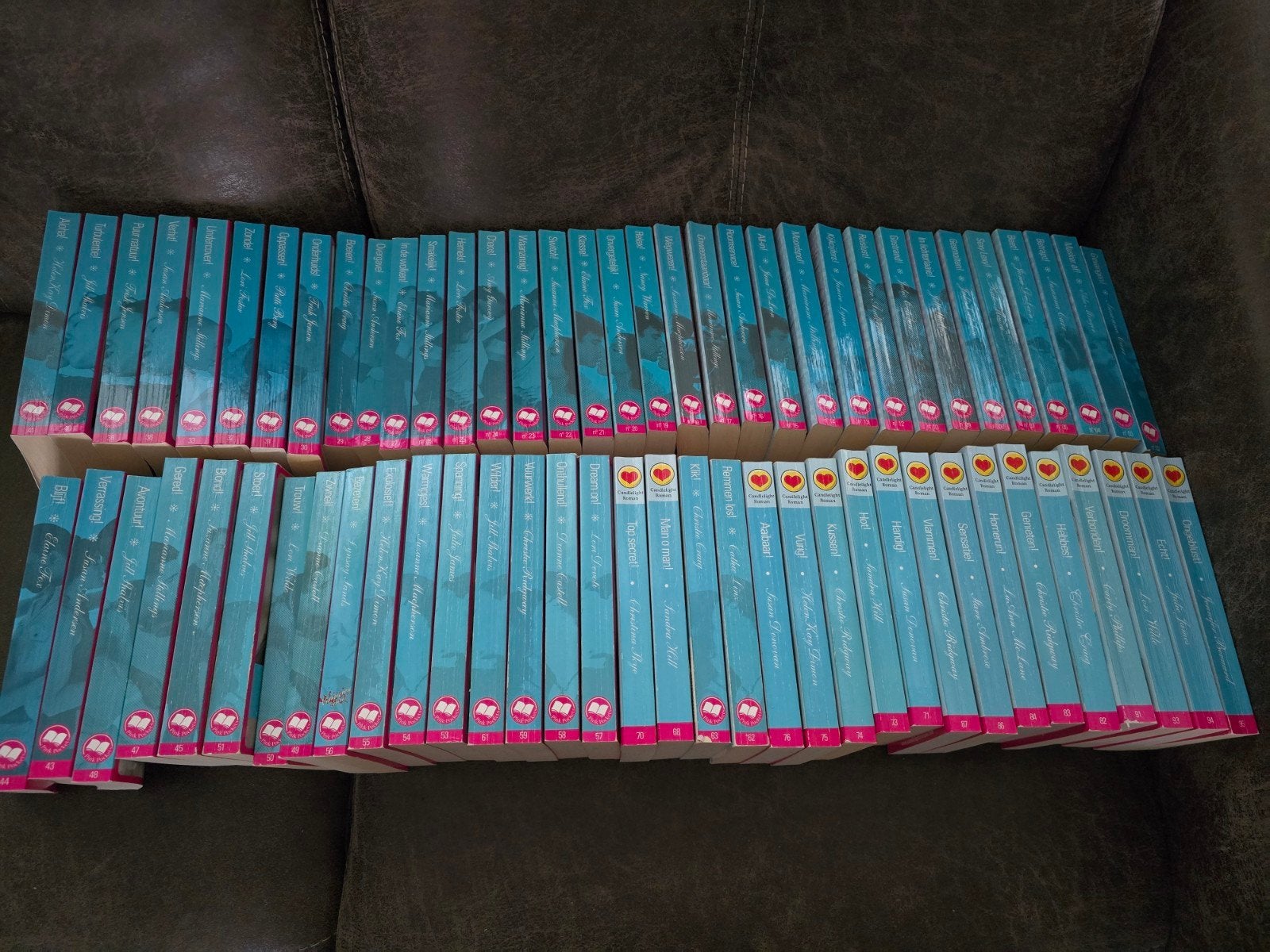 Candelight en pink pockets boekjes, Boeken, Ophalen of Verzenden, Gelezen
