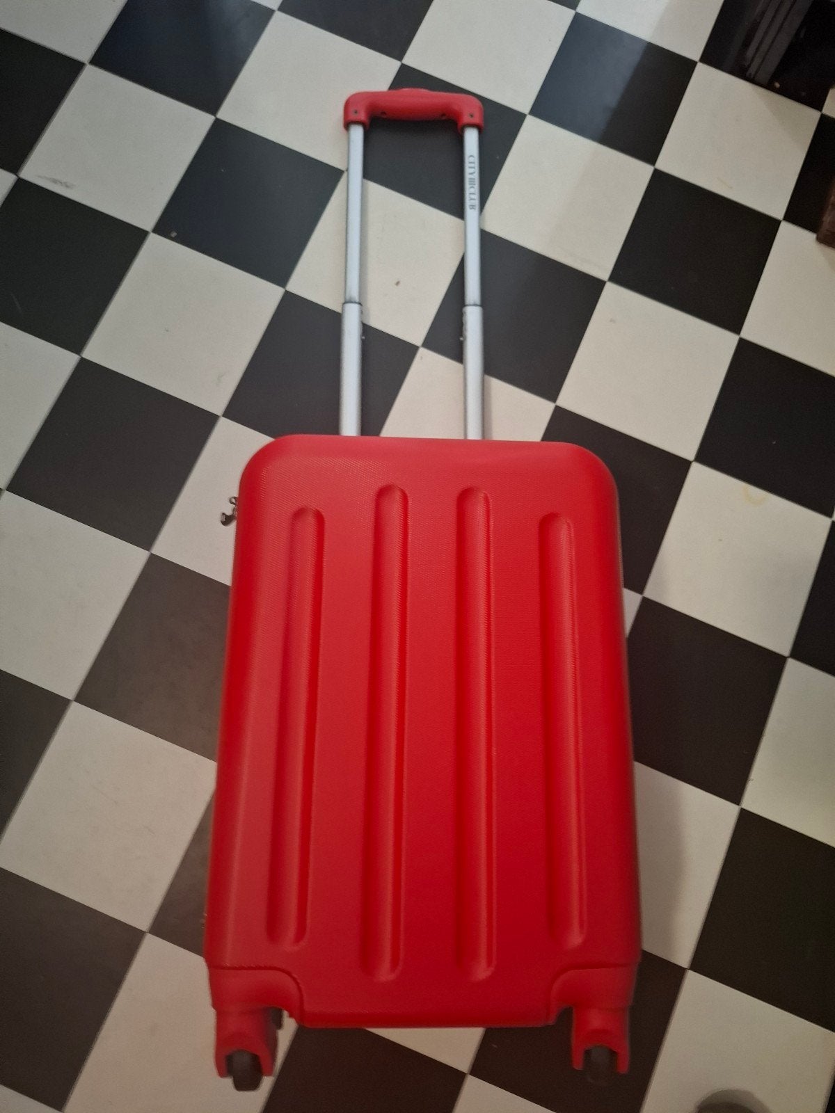 Handbagage koffer 4 wielen 50x32x20 cm, Ophalen, 50 tot 60 cm, Hard kunststof, Zo goed als nieuw