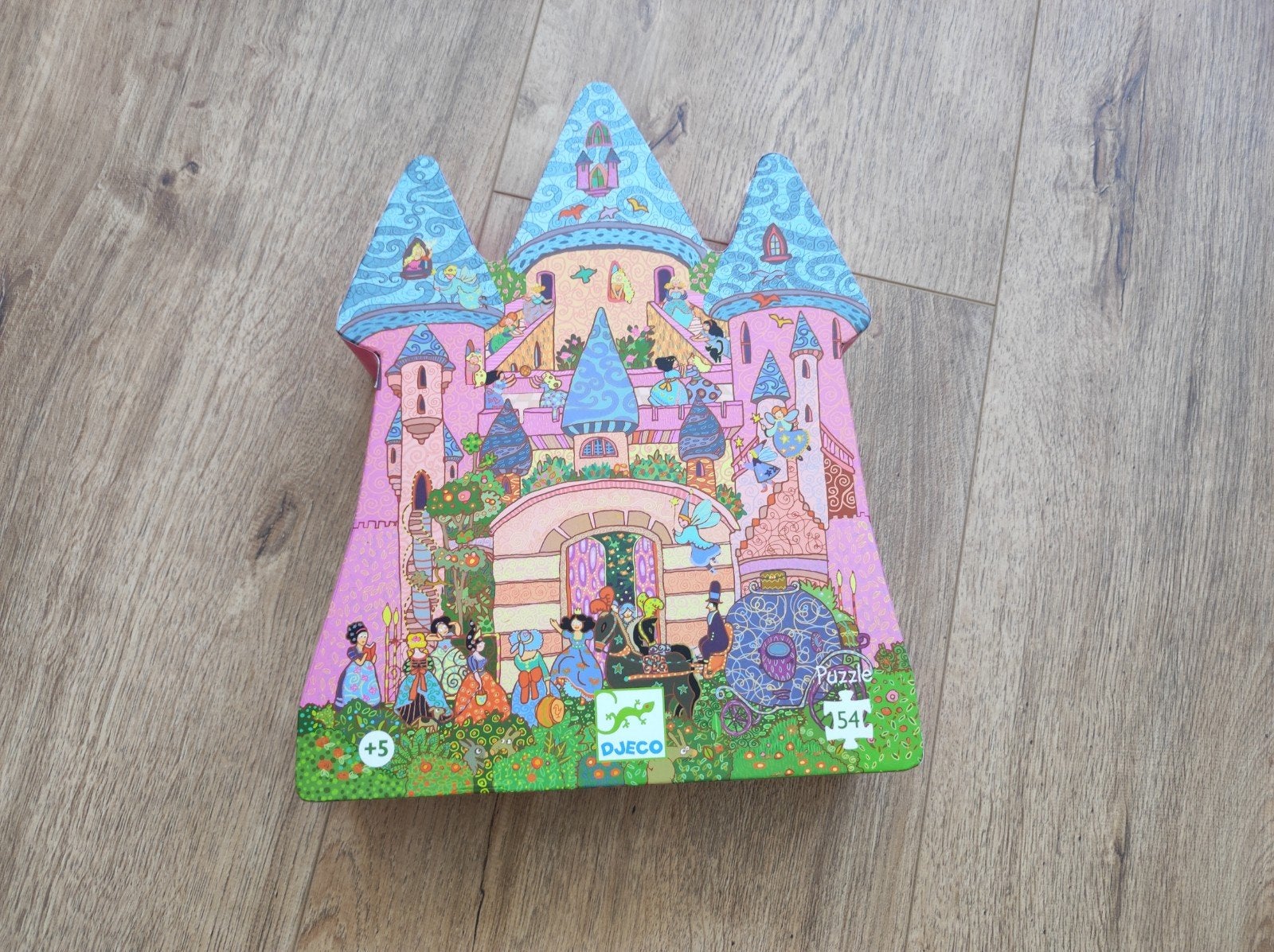 Djeco Puzzel 54 stukjes, Ophalen of Verzenden, Meer dan 50 stukjes, Zo goed als nieuw, 4 tot 6 jaar