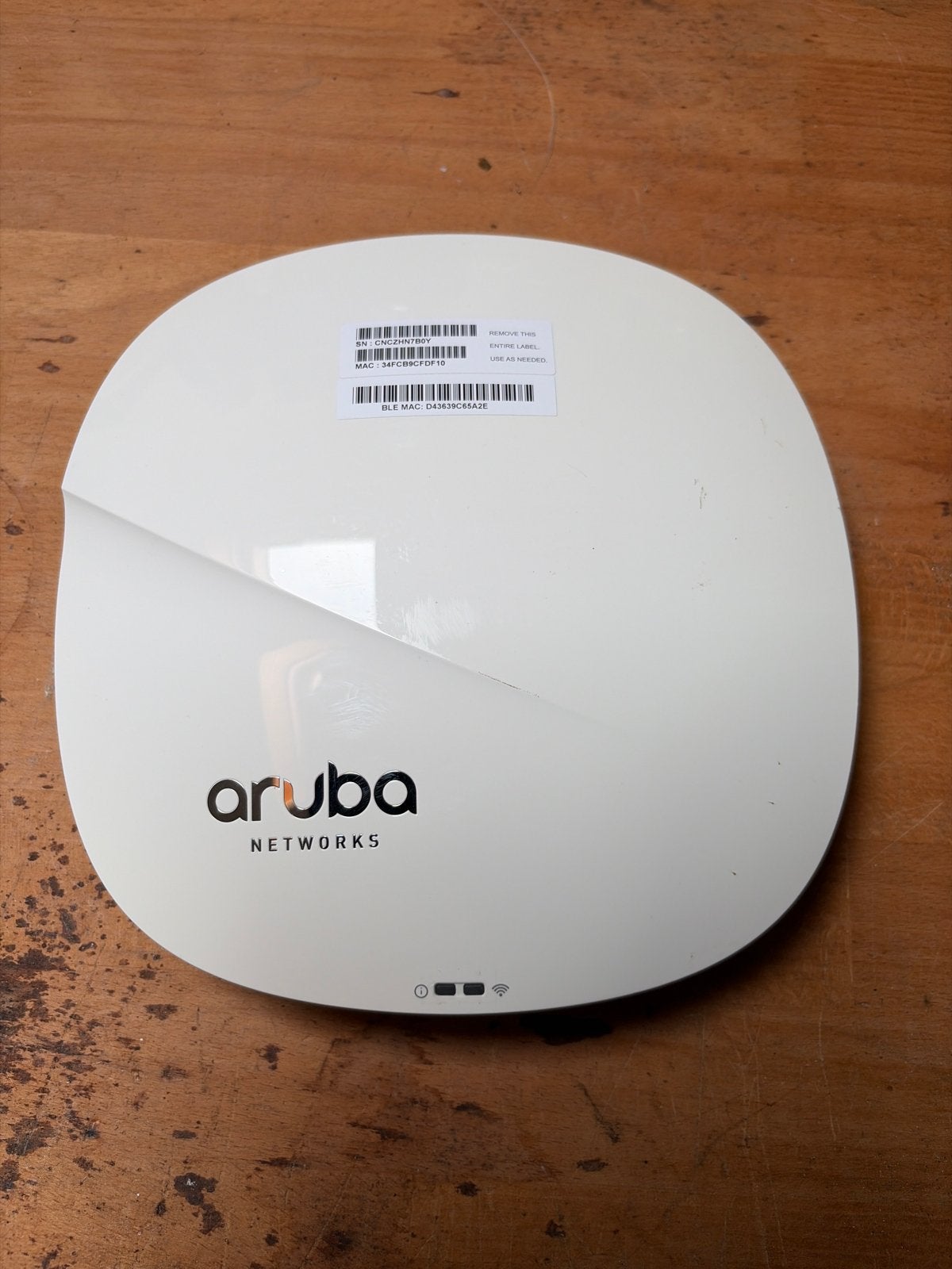 2 x Aruba Networks APIN0325 Access Point, Computers en Software, Ophalen of Verzenden, Gebruikt