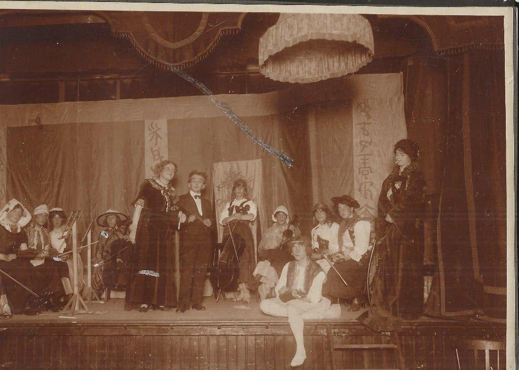 Utrecht Toneel De Groenen Op het Toneel 3-10-1922 Foto, Ophalen of Verzenden, 1920 tot 1940, Ongelopen, Utrecht