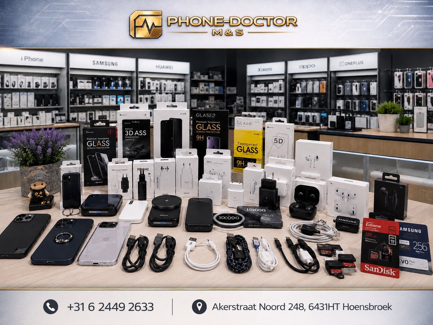 ALLES VOOR UW SMARTPHONE & TABLET, Ophalen of Verzenden, Zo goed als nieuw, Phone Doctor M&S, 6431ht