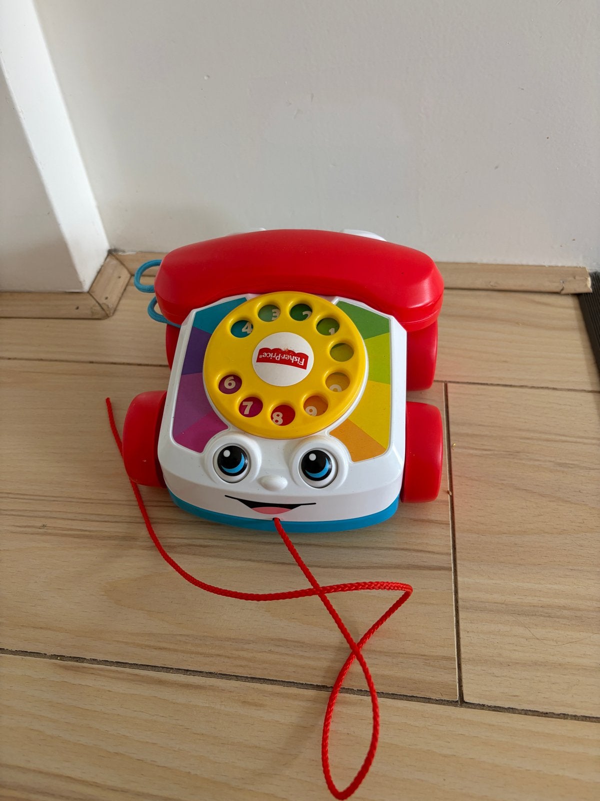 Fisher-Price Peuter Telefoon met Geluid en Trekkoord, Kinderen en Baby's, Speelgoed | Fisher-Price, Ophalen, Gebruikt, Duw- of Trekspeelgoed