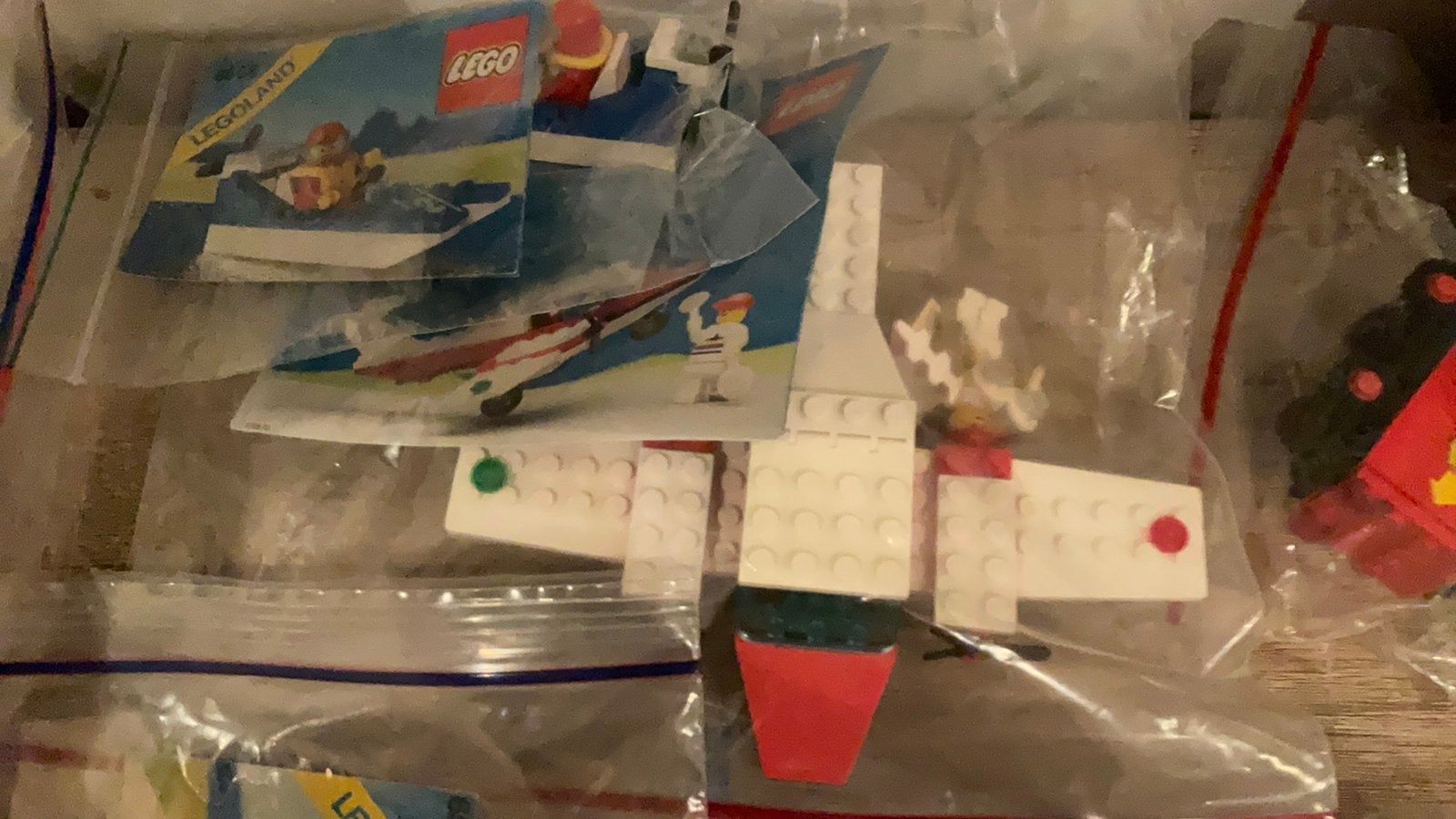 Restpartij Lego - diverse setjes uit jaren 80 en 90, Gebruikt, Lego, Ophalen of Verzenden, Inclusief instructies