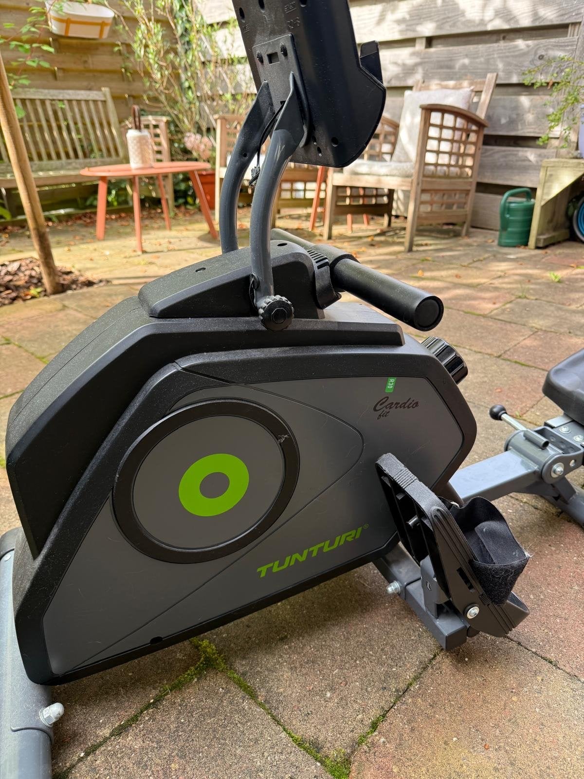 Tunturi Cardio Fit R20 Roeitrainer - Zo goed als nieuw, Ophalen, Armen, Zo goed als nieuw, Metaal