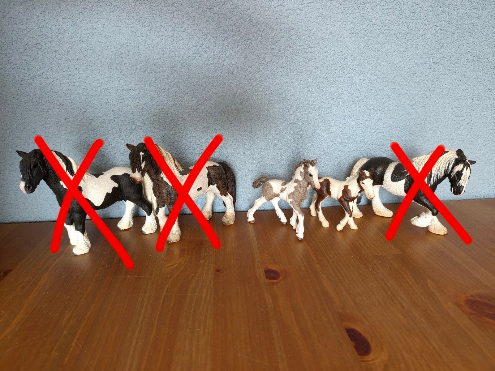 Trekpaarden en pony's (Schleich / Papo / Collecta), Verzamelen, Dierenverzamelingen, Ophalen of Verzenden, Zo goed als nieuw, Paard