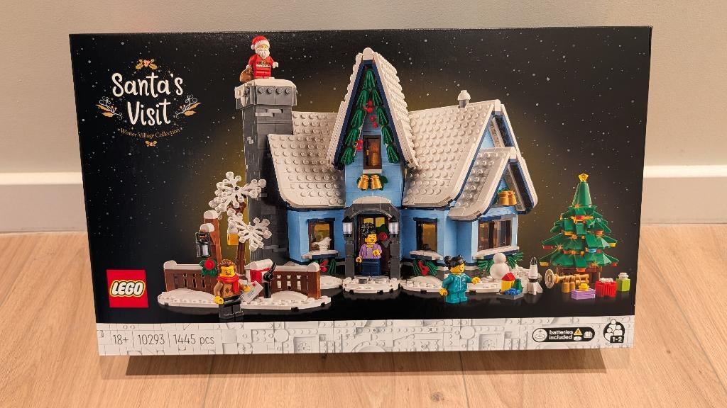 NIEUW & SEALED Lego 10293 Bezoek van de Kerstman, Overige thema's, Lego, Nieuw, Ophalen of Verzenden