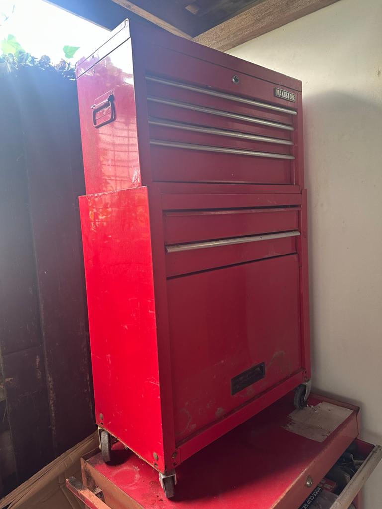 Gereedschapskist en gereedschapswagen Maxxstore, Ophalen of Verzenden, Gebruikt
