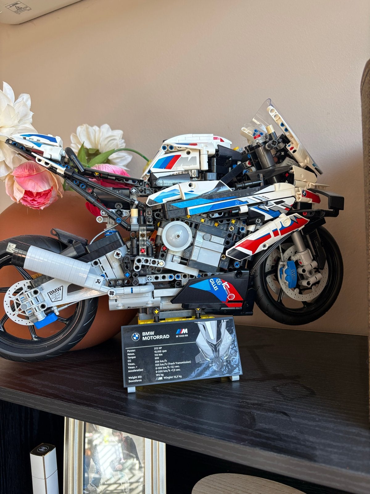 LEGO Technic BMW M 1000 RR Motorfiets (42130), Lego, Ophalen of Verzenden, Zo goed als nieuw, Complete set