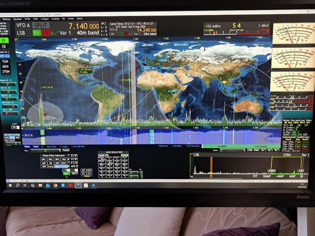 hermes lite 2.0 SDR zender hf compleet als set, Ophalen of Verzenden, Zo goed als nieuw, Zender en Ontvanger