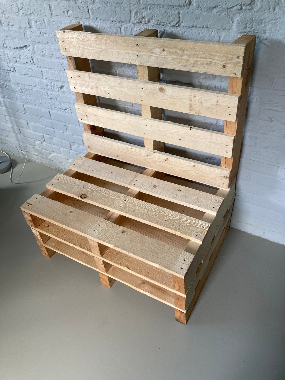 4 nieuwe halve-euro pallets 60x80cm, Ophalen, Minder dan 25 mm, Nieuw, Pallet
