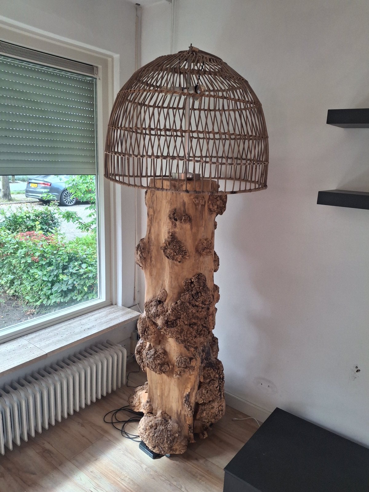 Lamp GRATIS afhalen, Ophalen, Gebruikt, Hout, Massief