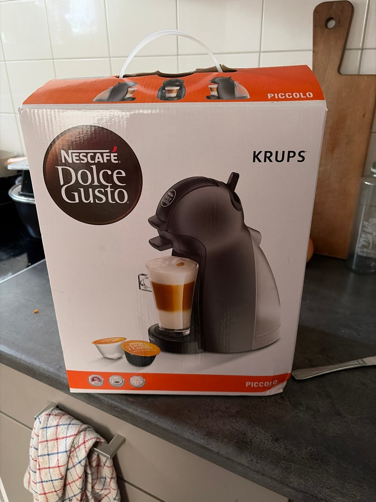 Nescafé Dolce Gusto Krups Piccolo koffiezetapparaat, Koffiemachine, Ophalen of Verzenden, Zo goed als nieuw, 1 kopje