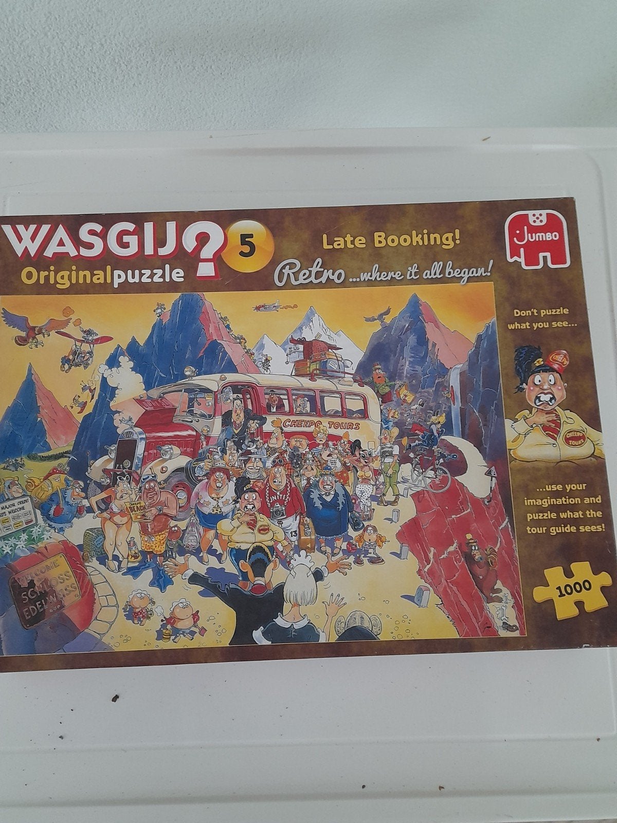 puzzel, Ophalen, 500 t/m 1500 stukjes, Zo goed als nieuw
