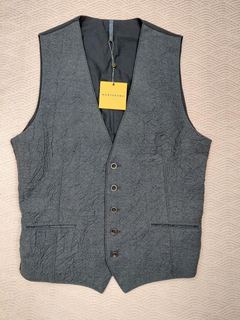 Montedoro Heren Gilet Maat M - Nieuw, Ophalen of Verzenden, Nieuw, Montedoro