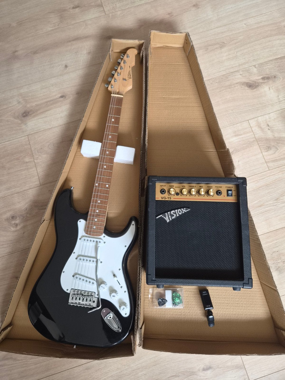 Vision VG-15 Elektrische Gitaar versterker en Accesso, Ophalen of Verzenden