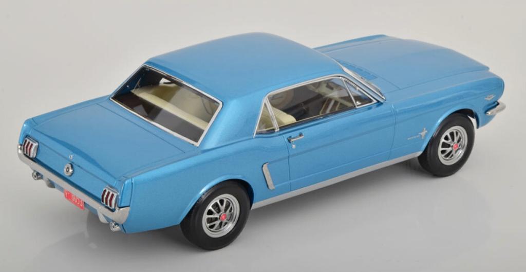 Ford Mustang Coupe 1965 Twilight Turquoise 1/18 NOREV 182800, Hobby en Vrije tijd, Modelauto's | 1:18, Verzenden, Nieuw, Auto