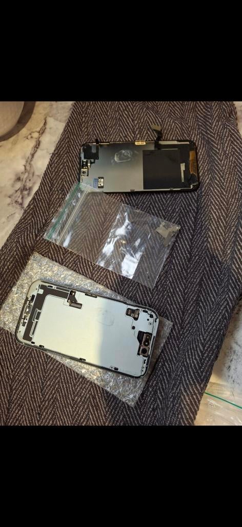 iPhone 15 onderdelen - geen scherm, werkt nog wel, Telecommunicatie, Ophalen of Verzenden, Overige typen