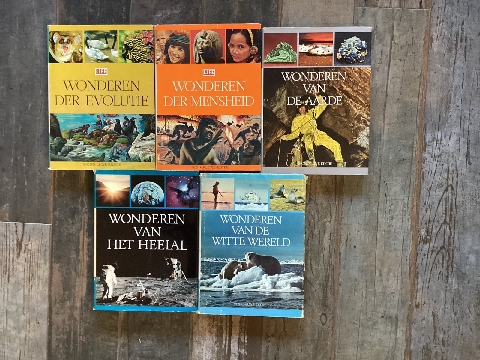 Life Boeken: Wonderen van de Natuur, mensheid etc. (5 delen), Boeken, Gelezen, Complete serie, Verzenden, Algemeen