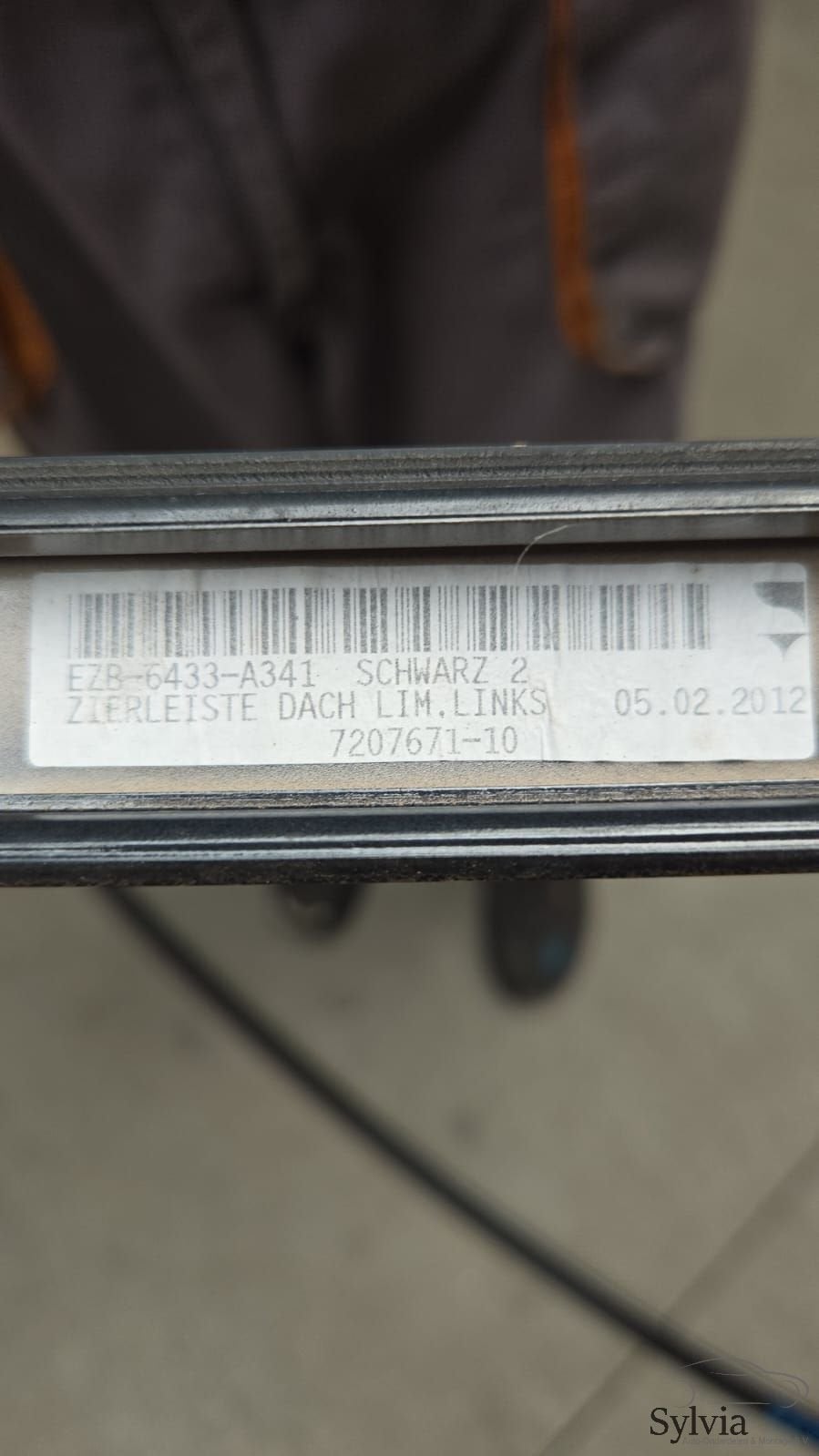 Foto 3 van Dak lijsten set BMW 5 serie F10 Schwarz II 668 7207671 51137