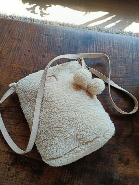Barts Amsterdam Teddy Schoudertasje - Zo goed als nieuw, Ophalen of Verzenden, Zo goed als nieuw, Beige, Schoudertasje